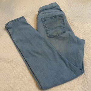 Hollister epic flex taper denim jeans men’s jean size 32x34 light dirty wash